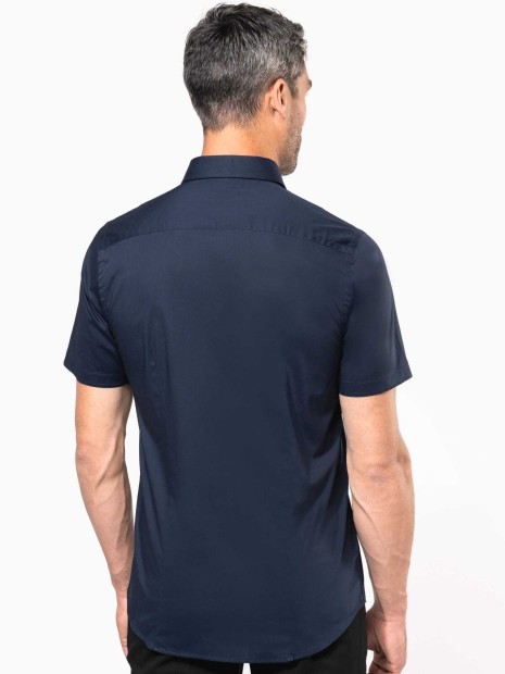 Chemises à personnaliser KARIBAN Chemise coton / élasthanne manches courtes 