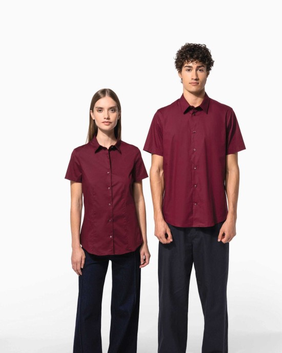 Chemises personnalisable Kariban Chemise coton / élasthanne manches courtes