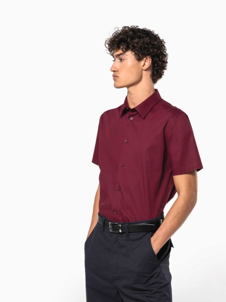 Chemises à personnaliser KARIBAN Chemise coton / élasthanne manches courtes 