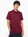 Chemises à personnaliser KARIBAN Chemise coton / élasthanne manches courtes 