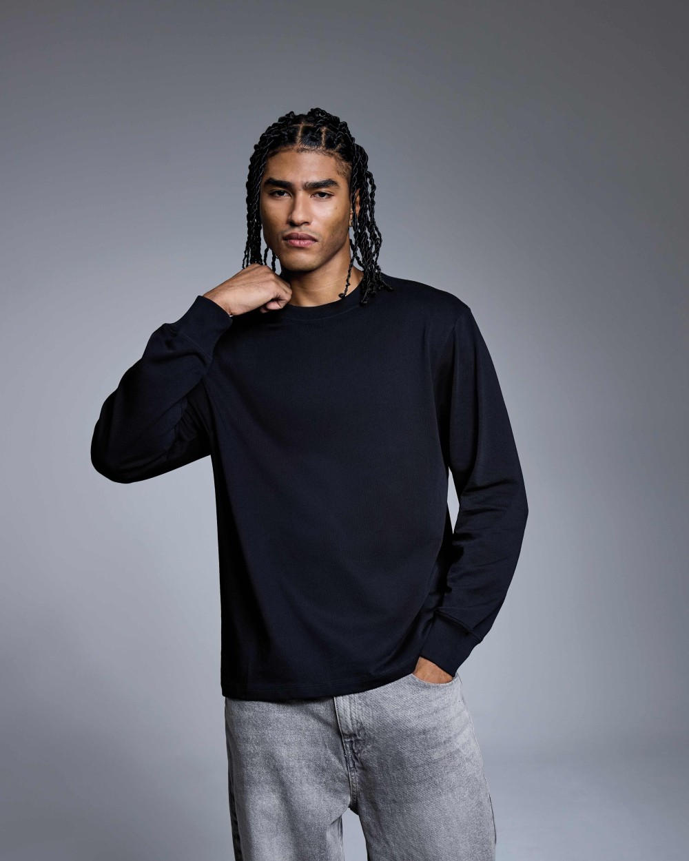 ANTHEM Anthem Headline Heavy Long Sleeve T-Shirt T-Shirts personalisierbar