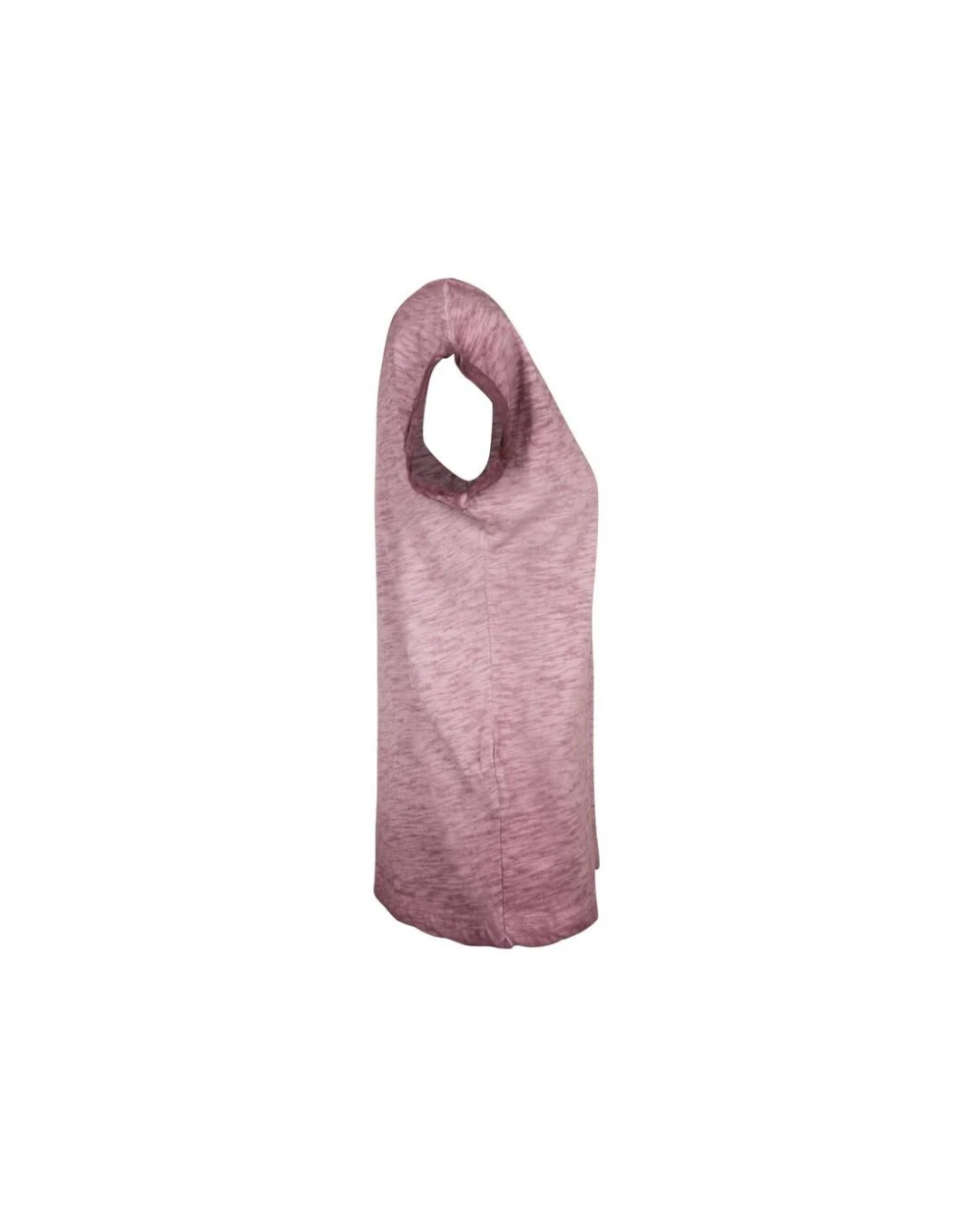 T-Shirts personnalisable BUILD YOUR BRAND LADIES SPRAY DYE  EXTENDED SHOULDER TEE