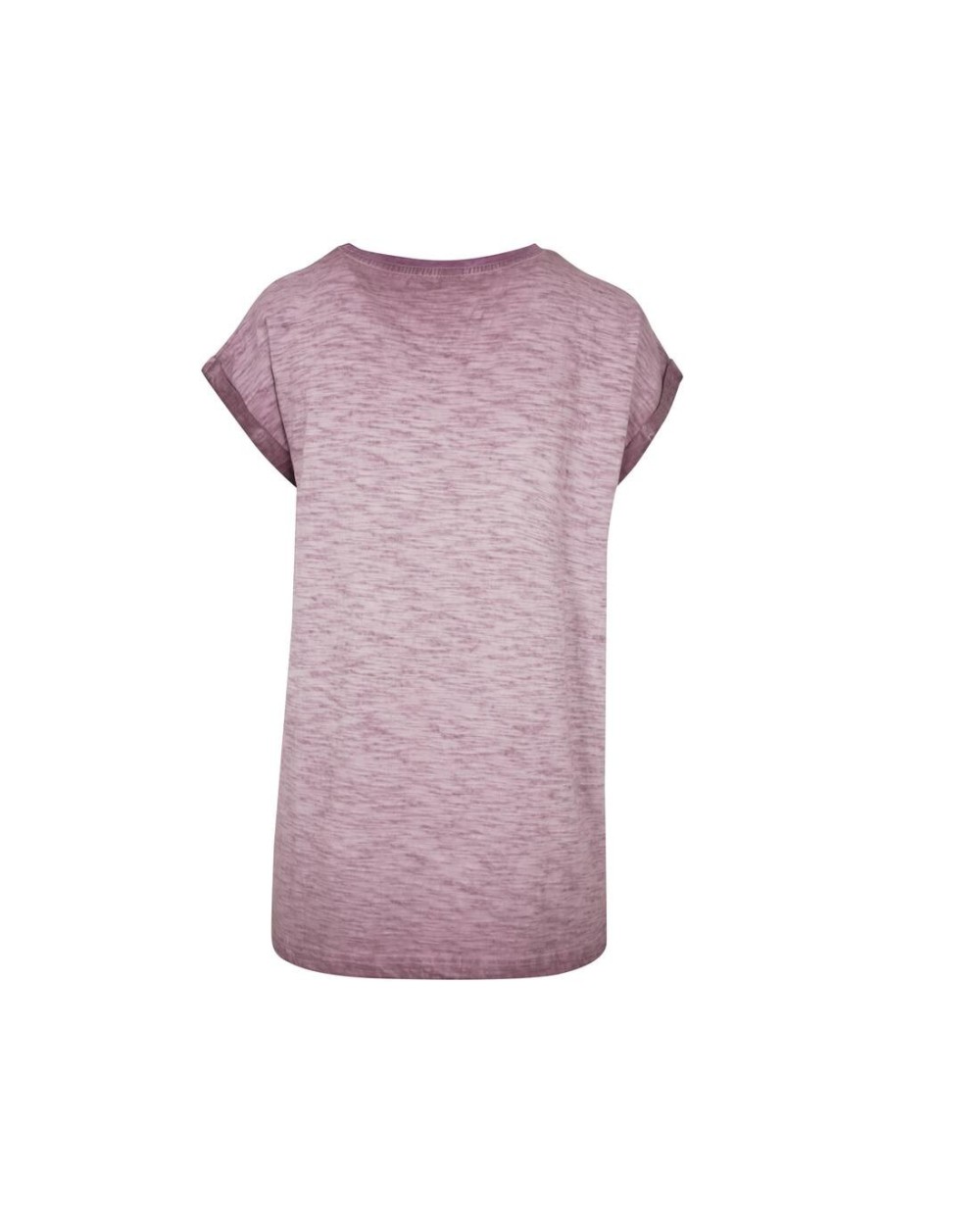 BUILD YOUR BRAND LADIES SPRAY DYE 
EXTENDED SHOULDER TEE T-Shirts personalisierbar