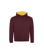 Sweat-shirts personnalisable AWDIS KIDS VARSITY HOODIE