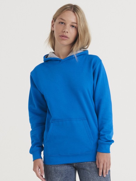 Sweat-shirts à personnaliser AWDIS KIDS VARSITY HOODIE 