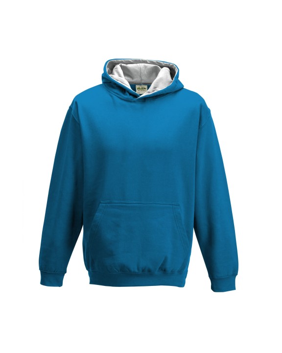 Sweaters & hoodies AWDIS KIDS VARSITY HOODIE voor bedrukking &amp; borduring