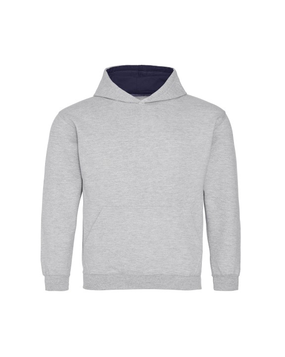 Sweaters & hoodies AWDIS KIDS VARSITY HOODIE voor bedrukking &amp; borduring