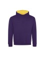 Sweaters & hoodies AWDIS KIDS VARSITY HOODIE voor bedrukking &amp; borduring