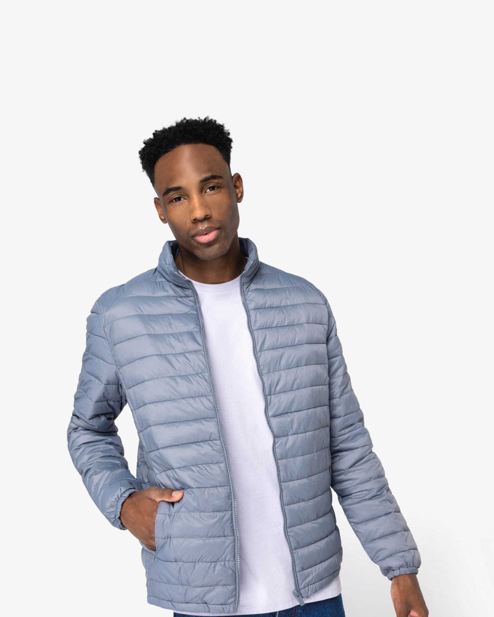 NATIVE SPIRIT Leichte, umweltfreundliche Herren-Steppjacke Jacken personalisierbar