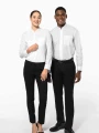 Chemises à personnaliser KARIBAN Chemise col mao manches longues femme 