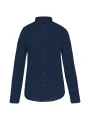 KARIBAN Chemise col mao manches longues femme /api/colors/b68891a9-1d28-4f7a-8deb-775c45027afd personnalisable