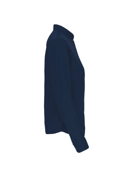 KARIBAN Chemise col mao manches longues femme /api/colors/b68891a9-1d28-4f7a-8deb-775c45027afd personnalisable