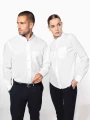Chemises à personnaliser KARIBAN Chemise col mao manches longues femme 
