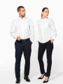 Chemises à personnaliser KARIBAN Chemise col mao manches longues femme 