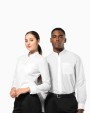 KARIBAN Damen hemdbluse mao-kragen langarm Hemden personalisierbar