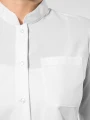 Chemises à personnaliser KARIBAN Chemise col mao manches longues femme 