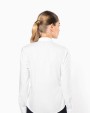 Hemden KARIBAN Damesblouse met "Mao" kraag lange mouwen voor bedrukking &amp; borduring