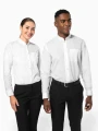 Chemises à personnaliser KARIBAN Chemise col mao manches longues femme 