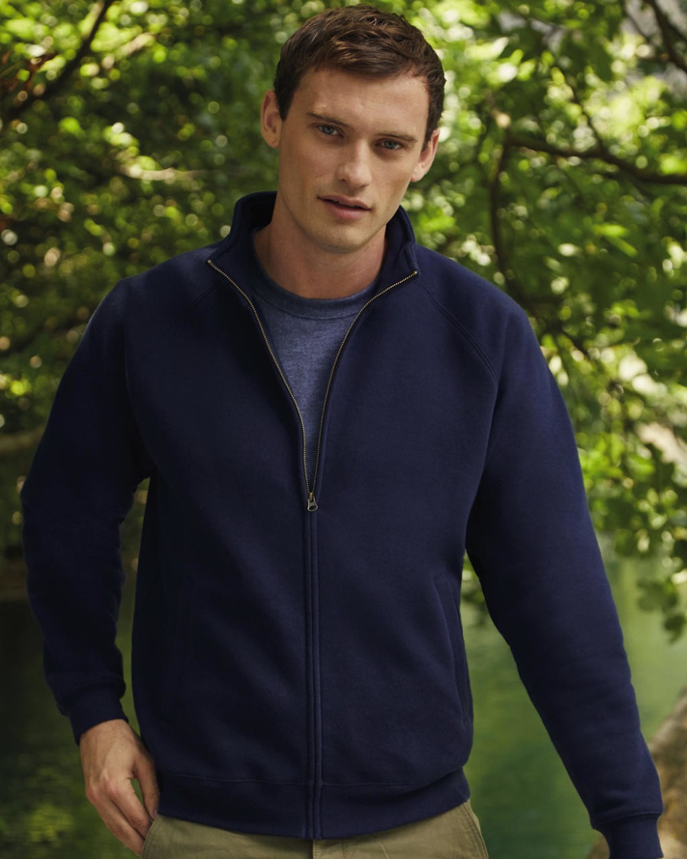 Sweaters & hoodies FOL PREMIUM SWEAT JACKET voor bedrukking &amp; borduring