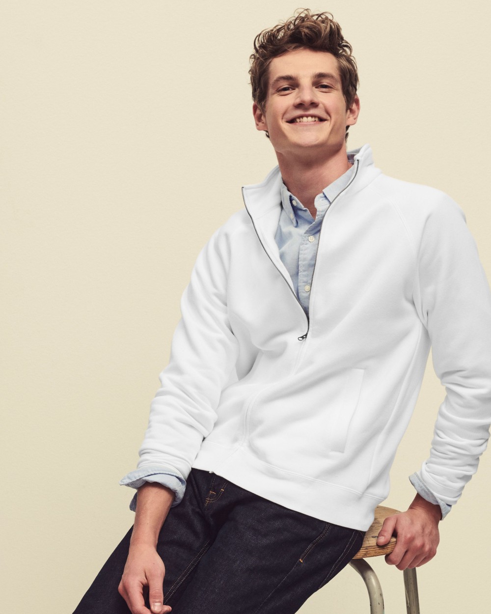 Sweaters & hoodies FOL PREMIUM SWEAT JACKET voor bedrukking &amp; borduring