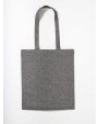 NUTSHELL Recycled cotton shopper long handle Taschen personalisierbar