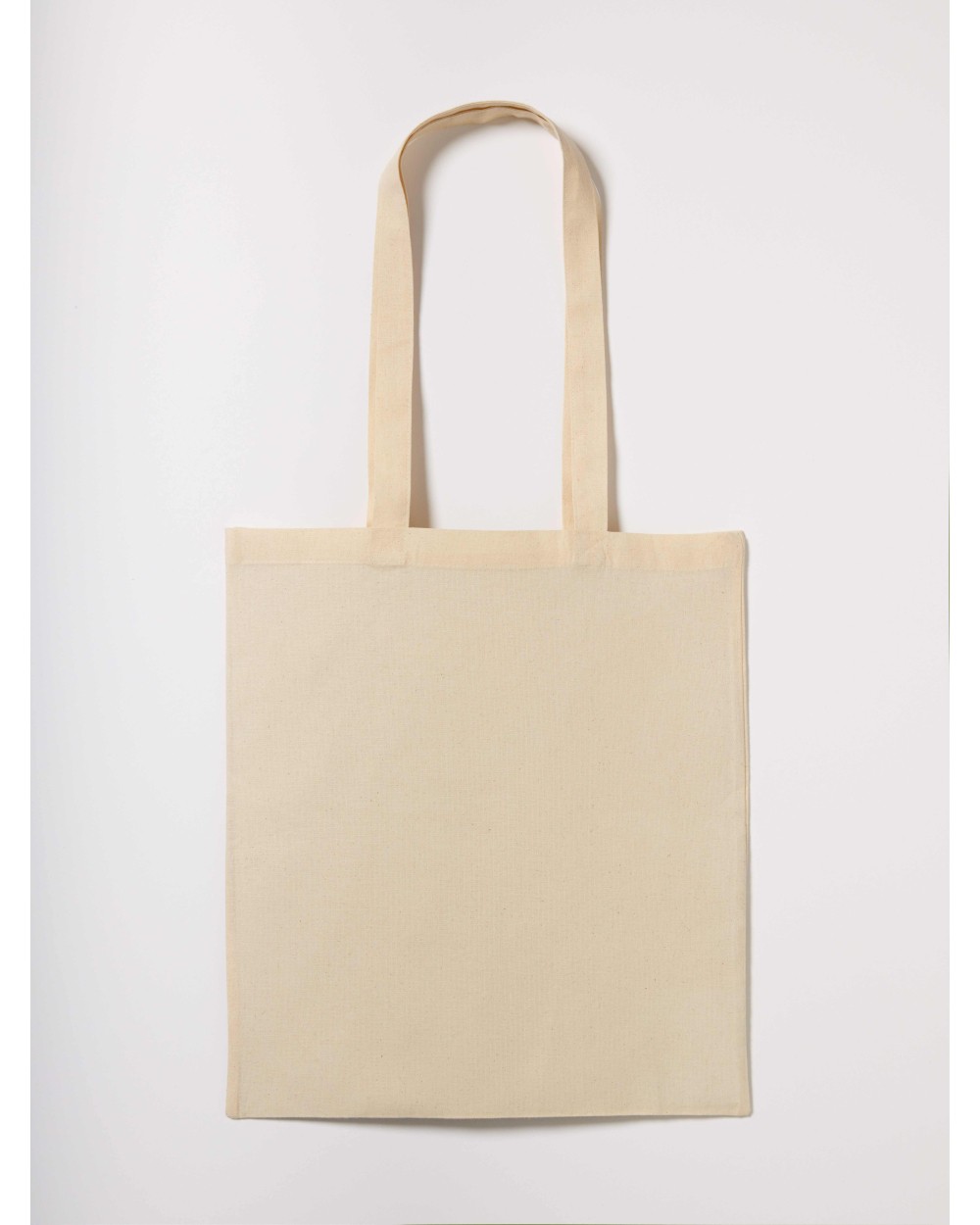 Tassen & Zakken NUTSHELL Recycled cotton shopper long handle voor bedrukking &amp; borduring