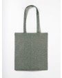 Tassen & Zakken NUTSHELL Recycled cotton shopper long handle voor bedrukking &amp; borduring