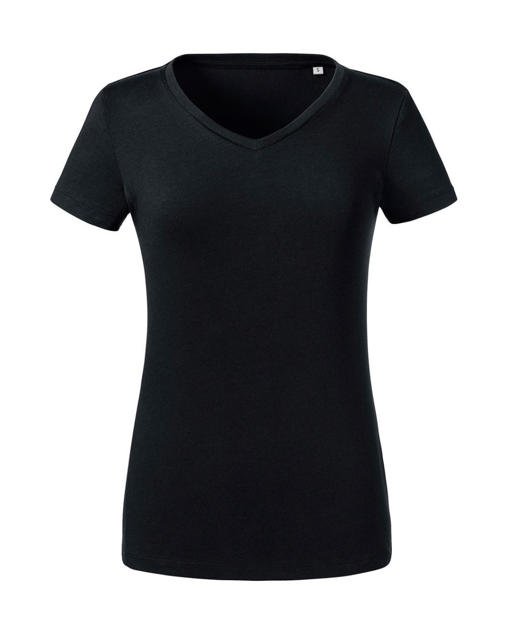 RUSSELL LADIES' PURE ORGANIC V-NECK T-Shirts personalisierbar
