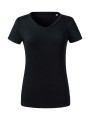 RUSSELL LADIES' PURE ORGANIC V-NECK /api/colors/b9fdad4a-5e94-45cb-8c03-c08b349b28c3 personnalisable