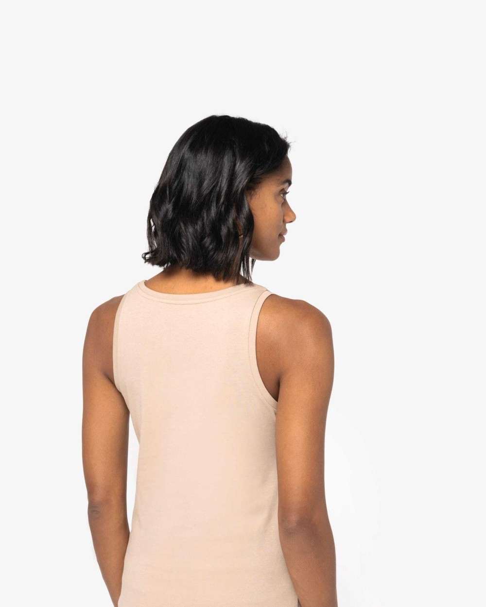 T-shirts NATIVE SPIRIT Ecologische damestop voor bedrukking &amp; borduring