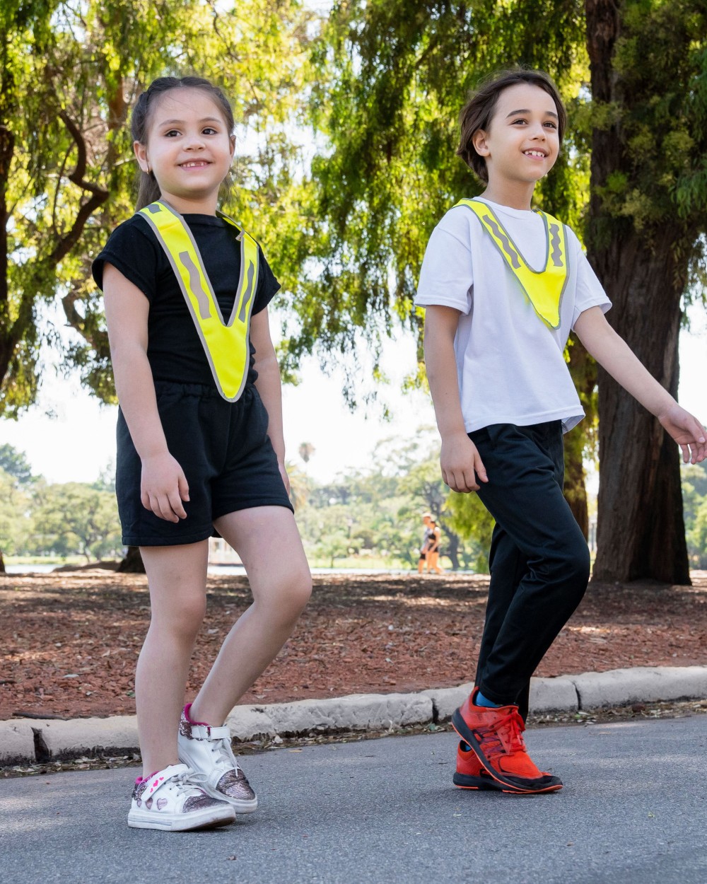 Fluo vestjes KORNTEX FUNCTIONNAL COLLAR FOR KIDS "BARBADOS" voor bedrukking &amp; borduring