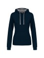 KARIBAN Sweat-shirt capuche contrastée femme /api/colors/2a00f319-11df-4ed0-8339-535e7585d285 personnalisable