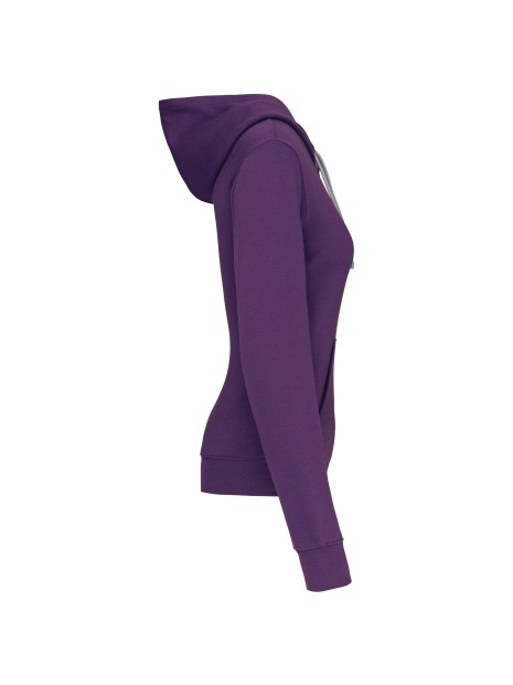 KARIBAN Sweat-shirt capuche contrastée femme /api/colors/e1c51d81-d9a1-4e04-a8ae-bb43c40a9d58 personnalisable