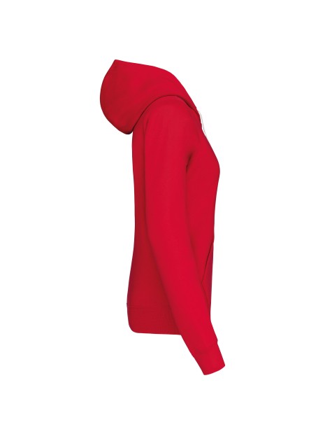 KARIBAN Sweat-shirt capuche contrastée femme /api/colors/b7356eda-6c72-4d03-829c-6a61c9e04b1f personnalisable