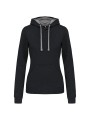 KARIBAN Sweat-shirt capuche contrastée femme /api/colors/09f91aac-0792-4d96-adcd-10a6ab672e30 personnalisable