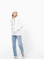 Sweat-shirts à personnaliser KARIBAN Sweat-shirt capuche contrastée femme 