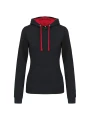 KARIBAN Sweat-shirt capuche contrastée femme /api/colors/b084ccc6-964d-4c40-a33e-0f276869188a personnalisable