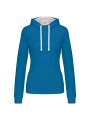 KARIBAN Sweat-shirt capuche contrastée femme /api/colors/f2674ec6-da79-4a0d-b3ce-3cefc5aba9c9 personnalisable