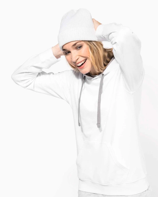 Sweat-shirts personnalisable Kariban Sweat-shirt capuche contrastée femme