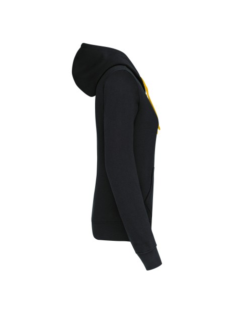 KARIBAN Sweat-shirt capuche contrastée femme /api/colors/20a7a408-8f15-4eed-a4f8-474d4f754ccf personnalisable