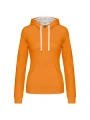 KARIBAN Sweat-shirt capuche contrastée femme /api/colors/141fcc8d-c1f3-46fd-852f-78285a6322ae personnalisable