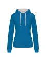 KARIBAN Sweat-shirt capuche contrastée femme /api/colors/f2674ec6-da79-4a0d-b3ce-3cefc5aba9c9 personnalisable