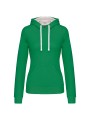 KARIBAN Sweat-shirt capuche contrastée femme /api/colors/39d480c5-9492-49dd-ba3f-25a56f687fe7 personnalisable
