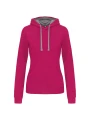 KARIBAN Sweat-shirt capuche contrastée femme /api/colors/3d5a50f9-ce81-435c-aee0-e9d0985a73b3 personnalisable