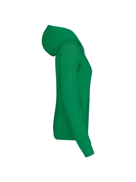 KARIBAN Sweat-shirt capuche contrastée femme /api/colors/39d480c5-9492-49dd-ba3f-25a56f687fe7 personnalisable