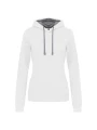 KARIBAN Sweat-shirt capuche contrastée femme /api/colors/fc0cf0a8-e098-4b5f-8837-0756fdde21f5 personnalisable