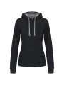 KARIBAN Sweat-shirt capuche contrastée femme /api/colors/09f91aac-0792-4d96-adcd-10a6ab672e30 personnalisable
