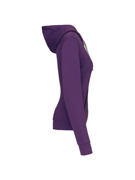 KARIBAN Sweat-shirt capuche contrastée femme /api/colors/e1c51d81-d9a1-4e04-a8ae-bb43c40a9d58 personnalisable