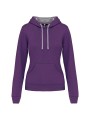 KARIBAN Sweat-shirt capuche contrastée femme /api/colors/e1c51d81-d9a1-4e04-a8ae-bb43c40a9d58 personnalisable