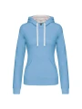 KARIBAN Sweat-shirt capuche contrastée femme /api/colors/a0458ad3-5eb8-4cce-8bde-363bb10284a7 personnalisable